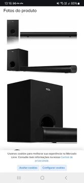 HOMER THEATERS SOUNDBAR TCL SUBWOOFER S/ FIO 