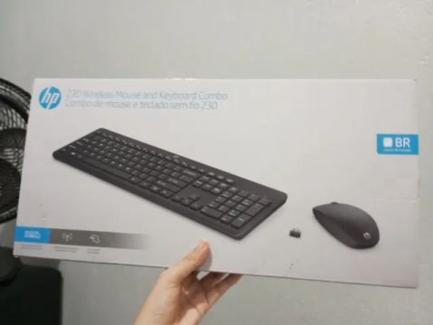 Teclado e Mouse sem fio