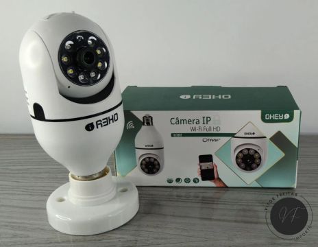 Câmera Lâmpada Wi-Fi | Entrega grátis 