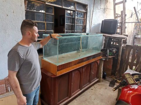 Aquario 350 litros 