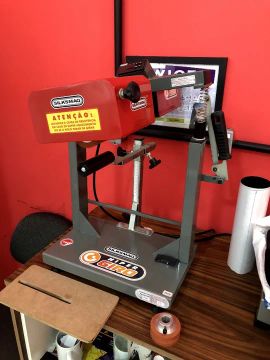 Silksmaq Maquina Transfer Rotativa Giro 360 - 220v