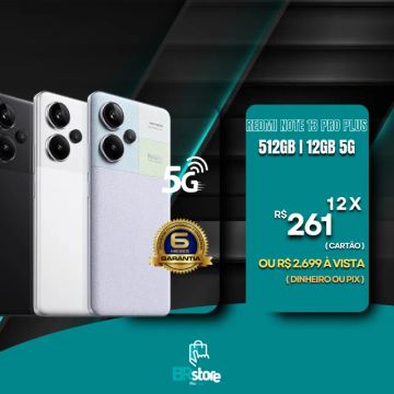 Celular Xiaomi Redmi Note 13 Pro Plus 512Gb 12Gb Ram versão global (Ac. Cartão)