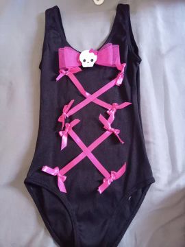 Fantasia Infantil Monster High com Body + Saia + Laço 