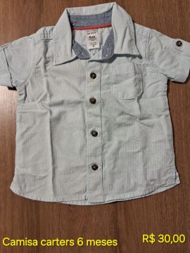 Camisa Carter's 6 meses