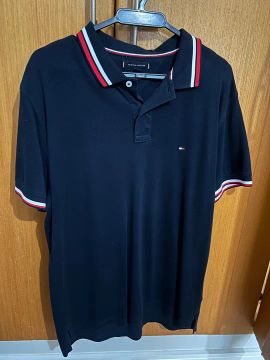 Polo Tommy Hilfiger azul marinho