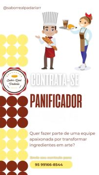 Emprego: Padeiro