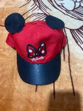 Boné Infantil Minnie Vermelho - Novo