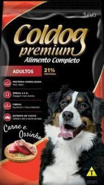 Ração Coldog Premium 25kg Alimento Completo para Adultos