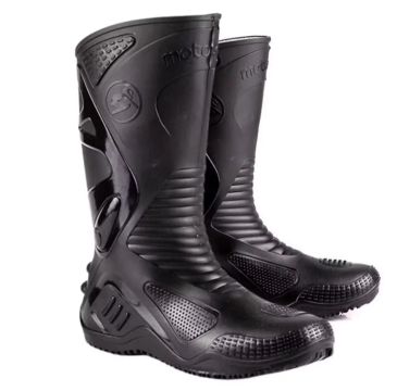 Bota de Motociclista Impermeável - Tamanho 43