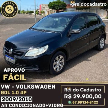Gol G5 1.0 2009/2010 - Ar Condicionado - R$ 29.900,00 - Aprovo Fácil - Ent. 3.000,00 + 48x