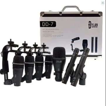 Microfones para Bateria Dylan DD7 - Somos Loja
