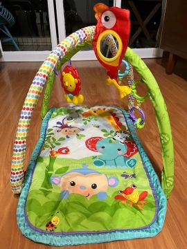 Ginásio de atividades para bebê fisher price 