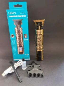 Maquina de cortar cabelo e barba Leon BEL