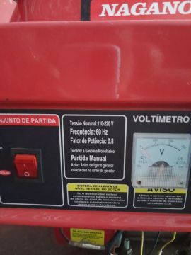Gerador de Energia Nagano - 60Hz -220V - Monofásico