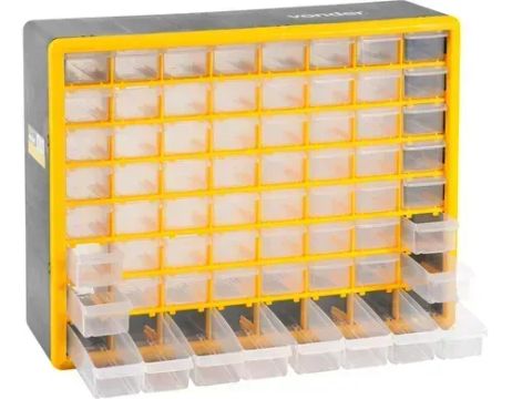 Organizador Plástico Com 64 Gavetas Opv 310 Vonder