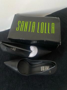 Salto Alto Santa Lolla Preto