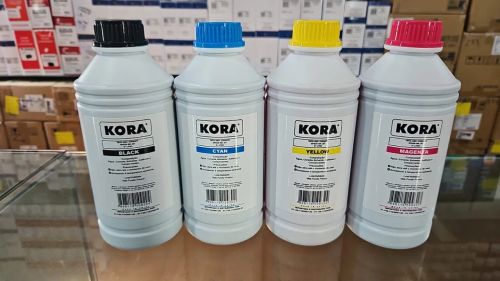 Tinta para Impressora Kora - Kit com 4 Cores