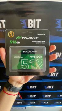  SSD MacroVip 512GB Sata 3 2.5'' | Novo Lacrado | Original | Com Garantia
