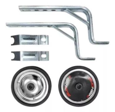 Roda Lateral para bicicletas aro 24 Ao 26 rodinha lateral reforçada em aço
