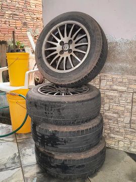 Rodas de liga leve aro 15 originais VW