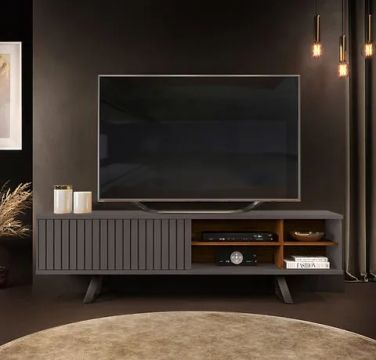 Bancada Greta DJ Móveis, ideal para TVs até 70 Polegadas - Entrega Imediata;