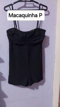 Macacão preto 