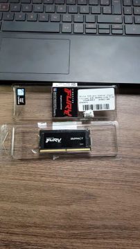 Memoria RAM para notebook KInston Fury Impact, 4800Mhz, DDR6, CL38