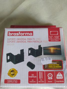 Suporte para TV Brasforma SBRU750 - 10'' a 100'' - Novo