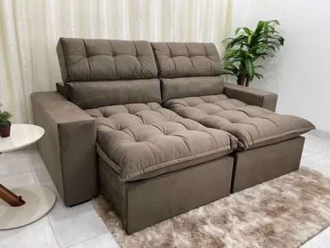 SOFÁ RETRÁTIL E RECLINÁVEL CONFORPUFF SUPER  PILLOW!!!! L