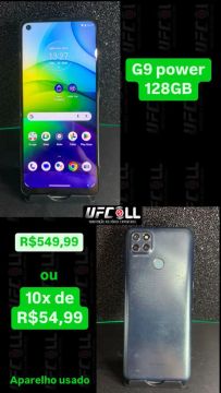 Motorola G9 Power 128GB - Usado