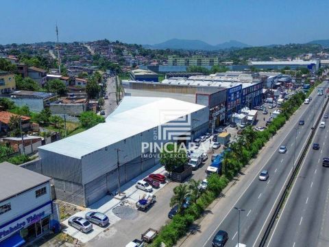 10 lojas disponíveis para aluguel, com tamanhos de 65m² a 250m² e valores a partir de R$8.