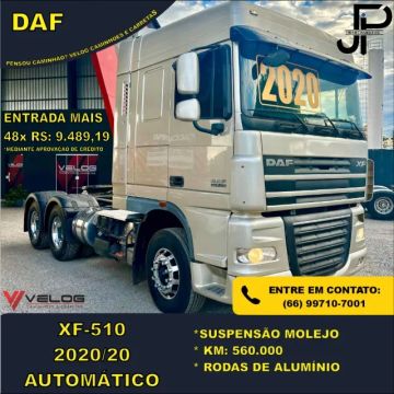 Daf XF 510 6x4 Automático 2020/2020