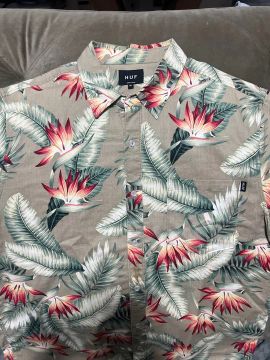 Camisa HUF Tropical Manga Curta
