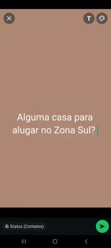 Procurando casa para alugar