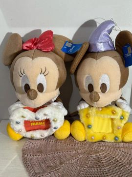 Par de Pelúcias Mickey e Minnie - Disney Tokyo