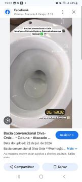 Vaso simples novo 80 reais 