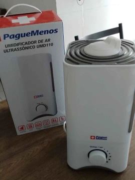 [SEMI NOVO] UMIDIFICADOR COM LUZ INTERNA COLORIDA