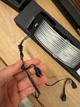 Cabo extensor RGB 24 pinos e PCIE