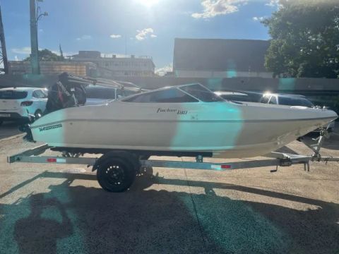 LANCHA FOCKER 180 , MOTOR MERCURY 90 HP