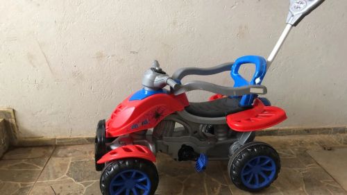 Quadriciclo Infantil Spiderman - Brinquedo para Meninos