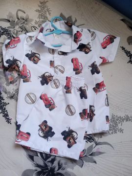 Conjunto de Roupa Infantil Carros