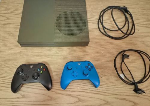 Xbox One S 1 TB Battlefield 1 Edition 2 Controles( ACEITO CREDISHOP)