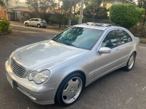 Mercedes Benz C320 Advantgard c/ 90.000 km Blindado 3A Teto Solar 2001