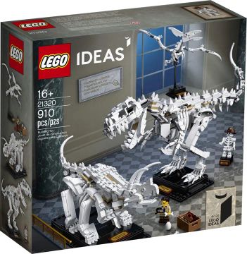Lego Ideas Dinossauros Esqueletos 21320 Novo
