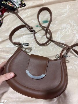 Bolsa de Ombro Marrom