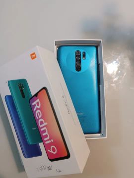 Redmi Note 9 novo na caixa