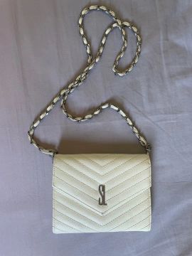 Bolsa de Ombro Branca Santa Lolla 