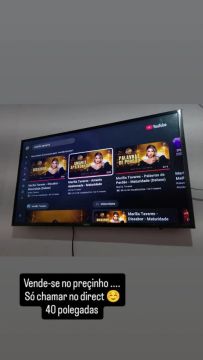 TV 40 polegadas Marília Mendonça