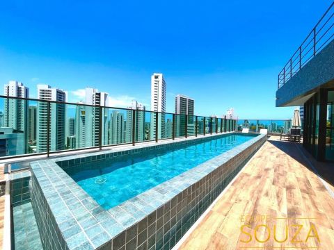 Imóvel para venda possui 84 metros quadrados com 3 quartos em Rosarinho - Recife - PE