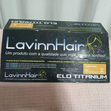 Prancha de cabelo Lavinn Hair Pro ELO Titanium - 1 1/4